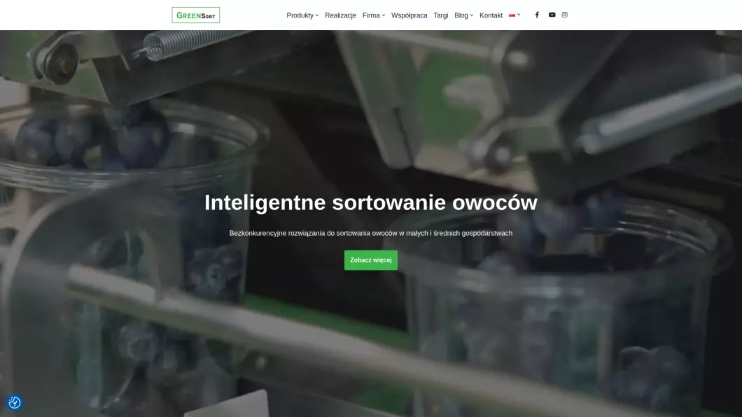 Sortownice do owoców - Green Sort - podgląd