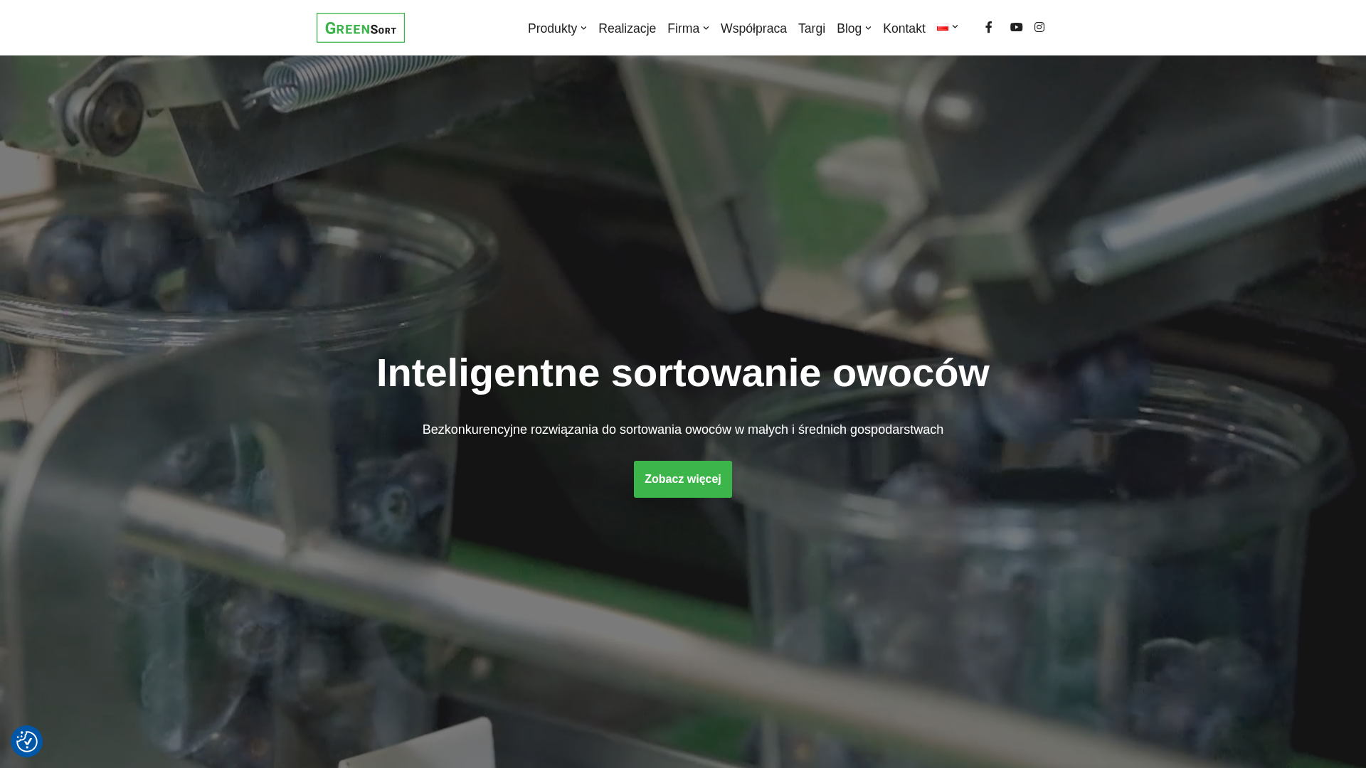 Sortownice do owoców - Green Sort