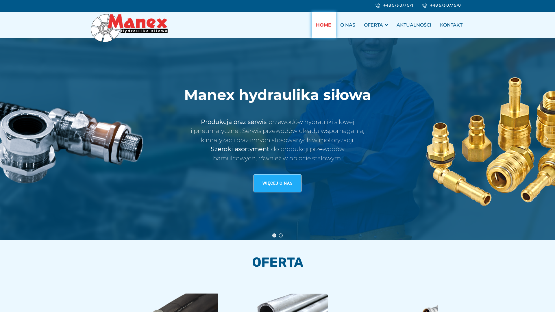 Hydraulika siłowa Warszawa Manex