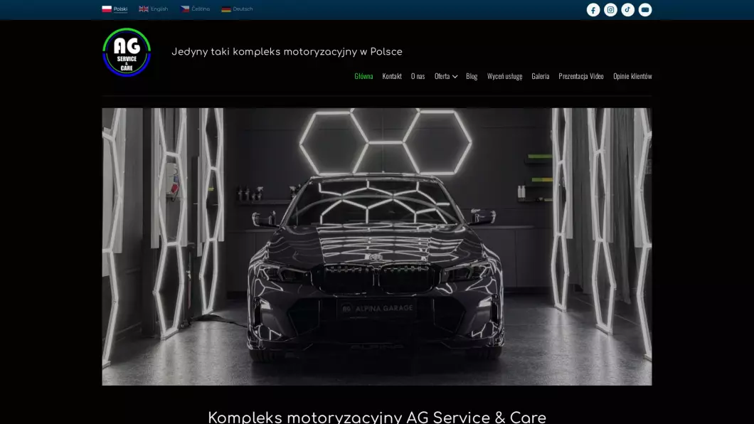 Kompleks motoryzacyjny AG Service & Care - podgląd
